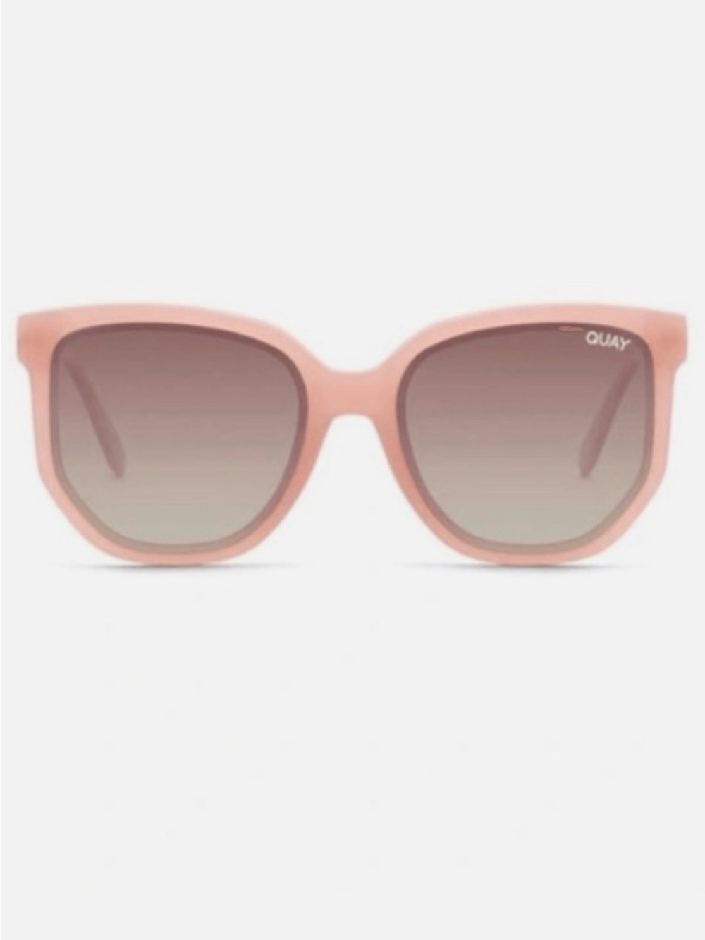 QUAY Coffee Run Mini - Pink frame / Brown Polarized lens Sunglasses- NWT - Picture 2 of 8